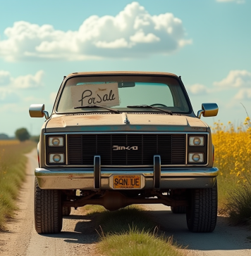 Dénicher un 4×4 pick-up d’occasion à 5000 euros : astuces et conseils Pick-up 4x4 d'occasion garé en campagne ensoleillée